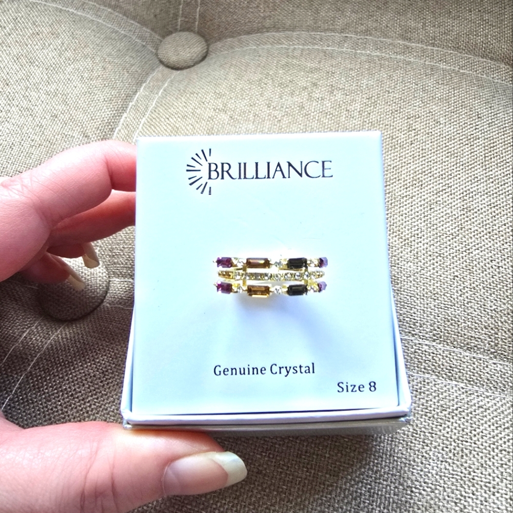 Brilliance Baguette Ring Size 8